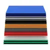 Plástico Pp Tablero Hueco Antiestático Plástico Corrugado Rojo Amarillo Azul Verde Morado Naranja Negro Blanco Gris Rosa