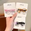 Pasador de Pelo para Niños Gafas de Sol de Celebridad de Internet Gafas Divertido Gracioso Pasador de Pelo Niña Lindo Creativo Pasador para Flequillo Pinza Adorno para la Cabeza