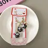 Llavero DIY Gato de la Suerte Gato de la Fortuna Colgante Pequeño Lindo para Funda de Teléfono y Mochila de Mujer