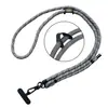 Cuerda de Poliuretano Hebilla Etiqueta de Cuero Hebilla de Cuero en Forma de 8 Cuerda Pegamento de Cuero de Vaca Fibra Super Dos Agujeros Borde Aceitado Impresión UV Serigrafía Accesorios para Cordón Etiqueta de Cuero