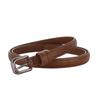 Cinto fino de couro genuíno feminino vintage simples cinto de couro de vaca feminino calças decorativas all-match jeans com atacado preto