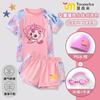 Traje de Baño Infantil de Dibujos Animados para Niñas Traje de Baño Dividido con Protección Solar Nuevo Traje para Niña para la Playa o Aguas Termales