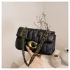 Artículo popular de transmisión en vivo transfronteriza alta calidad textura nueva versátil patrón de diamante bolso de un solo hombro cruzado popular pequeño estilo Chanel cadena bolso pequeño