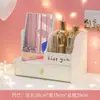 Ins Dormitório Estudantil Armazenamento de Mesa Espelho Celebridade da Internet Espelho de Mesa Giratório para Cosméticos Espelho de Maquiagem Portátil de Beleza