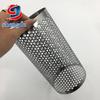 Mango del porta-filtro Cartucho de tamiz 304 Cartucho de filtro soldado sin costura Borde de acero inoxidable Cartucho de filtro de doble capa Cartucho de filtro de tubería