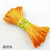 Pulsera de nudo de maíz No. 5 No. Cuerda para colgante tejida a mano DIY de 7 nudos material para pulsera de cuerda roja Jade Negro