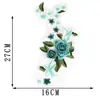 Parche Bordado 3D de Tela para Coser a Mano, Parche Adhesivo DIY para Combinar Ropa, Decoración Versátil para Cheongsam y Hanfu