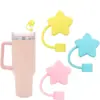 Tapa de pajita Stanley para Amazon, cubierta antipolvo para pajita de 10 mm, funda 3D para pajita, accesorios para vaso Ice Bully, a prueba de fugas, transfronterizo
