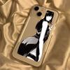 Chica con Cheongsam Oscuro Adecuado para Funda de Teléfono Iphone17 16Pro Nicho X Apple 14 Cobertura Total 15 Sexy Anime