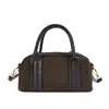 Bolso de Bolos Esmerilado de Nicho Bolso de Mujer Gamuza Retro Bolso de Mano al Hombro Textura de Moda Bolso Cuadrado Pequeño Cruzado