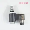 Válvula solenoide de duas posições, duas vias, normalmente aberta, roscada, com função de alívio de pressão: DHF08-223SV08-23SV2-08-2NORP