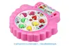 Conjunto de Brinquedo de Pesca Elétrico Infantil para Bebês a partir de 2 Anos, Educacional e Estimulante para o Cérebro para Meninas e Meninos de 1 a 3 Anos, Vara de Pesca Magnética