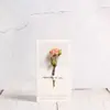 Cartões de Cumprimentos, Cartões Pequenos, Flores de Rosa Secas, Cartões de Bênção para Feriados, Estilo Artístico e Fresco, Pequenos Presentes DIY de Aniversário, Atacado