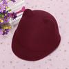 Sombrero Infantil Zhenyueqi Otoño e Invierno Oreja de Gato Lana Sintética Sombrero de Equitación Oreja de Oso Sombrero para Mujer Padre e Hijo