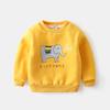 Suéter forrado de vellón para niños, ropa de invierno para niños, chaqueta abrigada para bebés, suéter, jersey grueso para niño, moda de tendencia