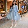 Vestido de Niña Hanfu 2022 Nuevo Verano Cheongsam Infantil Estilo Occidental Vestido de Princesa Vestido de Verano Estilo Chino para Mujer