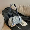 2026 Nuevo Modelo Bolso de Lujo de Gama Alta para Mujer con Lunares, Accesorios Únicos, Bolso Boston, Bolso de Hombro y Axila de Gran Capacidad