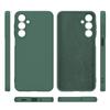 Funda de silicona líquida para Samsung A16 5G, con orificios finos, imitación de silicona original, con borde de arco y flocado, anticaídas.