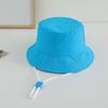 Chapéu de Bebê de Verão Leve, Respirável e de Secagem Rápida Chapéu de Pescador Cor Doce para Meninos e Meninas Chapéu de Sol para Uso Externo