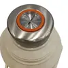 Copo Térmico 4000ml Grande Capacidade com Display de Temperatura, Acabamento Pintura Flor de Gelo, Isolamento Térmico e Conservação do Frio, Conveniente para Uso ao Ar Livre, Garrafa Térmica para Carro