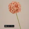 Arranjo floral de hall de casamento com uma única pirulito de hortênsia, flores de seda, decoração de casa, adereços de fotografia, flores artificiais atacado