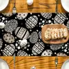 Camino de mesa popular transfronterizo de Pascua con estampados de conejos y huevos para decoración de restaurante y ambiente festivo - Bandera de mantel