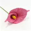Flor de graveto retorcido finalizada, lírio-calla artificial, decoração artesanal trançada, decoração de casa, flor artificial, presente para o Dia do Professor