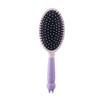Pente Almofadado com Cabo de Silicone para Mulheres, Uso Doméstico, Desembaraçar, Alisar o Cabelo, Pente de Cabeleireiro, Pente para Massagem no Couro Cabeludo, Cuidados com o Cabelo