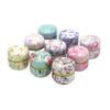 Frasco de Manzana de Metal Frasco Pequeño para Té Frasco para Velas Dulces Aromaterapia Caja de Hierro Embalaje para Regalo de Té Caja de Hierro de Hojalata