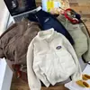 Ropa de Abrigo Otoño e Invierno 2026 Estilo Nuevo Rantuó para Niñas, Sudadera de Forro Polar Doble Cara para Niños Pequeños, Imprescindible para los Conjuntos de Niños, Transfronterizo