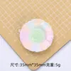 Encaje Degradado Plato Juguete de Comida Dibujos Animados Hecho a Mano DIY Accesorios de Joyería Caseros Pegamento de Crema Resina Pequeños Accesorios Materiales