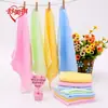 Toalla Cuadrada de Fibra de Bambú 25*25cm Toalla para Saliva de Bebé Toalla Pequeña para Niños de Guardería Se Puede Bordar con Logo, Absorbe Agua Rápidamente