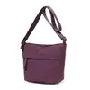 Bolso Cubo de Lona para Mujer, Bolso de Hombro de Gran Capacidad, Nuevo Bolso Cruzado Casual para el Trabajo 2026, Ligero, Color Caramelo