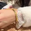 Tres lados flash hielo roto anillo de hielo en vivo con explosión de productos anillo de joyería de temperamento estilo INS sólido para mujer pulsera