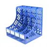 Cesta de Almacenamiento de Archivos de Escritorio de Oficina Caja de Almacenamiento de Archivos de Cuatro Compartimentos Columna de Archivos de Cuatro Compartimentos de Gran Capacidad de Escritorio