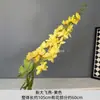 Nueva Orquídea Chidori Violeta Delphinium Flor Artificial Boda Rama Alta Línea Decoración Salón de Bodas Guía de Camino Arreglo Floral de Fondo
