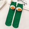 Calcetines Rectos para Niños Sin Talón, Adecuados para Cabezas de Muñeca, Se Pueden Usar por Delante y por Detrás, Calcetines de Colores Caramelo, Calcetines Unisex de Media Pantorrilla, Absorbentes de Sudor