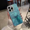 Funda de Teléfono Cola de Ballena con Ondas de Agua Fresca Adecuada para iPhone 17 Pro Max Apple 16/15 Anticaídas Dura 13