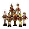 Muñecos de Navidad, Muñecos Elásticos de Navidad, Artículos de Decoración Navideña, Decoraciones de Atmósfera Navideña