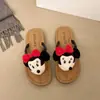 Chanclas de Dibujos Animados de Mickey Mouse para Niña Verano 2026 Suela Suave Antideslizantes Sandalias Lindas para Mujer Venta al por Mayor