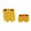 Amass de Alta Corrente Xt90H Xt90 Plug Veículo Elétrico Baixa Resistência Potência Modelo de Aviação Conector Macho e Fêmea