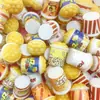 Fabricante de Acessórios para Simulação de Comida, Resina Cola de Creme Pequenos Acessórios, Presilhas de Cabelo, Decorações para Tamancos, Acessórios Pequenos Atacado