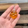 Colgante Corazón de Oso de Cera de Abeja de Segunda Generación Accesorios de Concha de Abeja Reina de Segunda Generación Llavero DIY Colgante para Bolso Colgante Moda