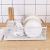 Estante de almacenamiento de cocina personalizado, escurridor plegable, escurridor de doble capa para cuencos y platos, escurridor para vajilla, escurridor de doble capa para cuencos y platos