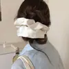Anel de Cabelo de Cetim Liso Colorido Elegante para Cabelo Tipo Intestino Grande Feminino Elástico Alto Corda de Cabelo para Rabo de Cavalo Acessórios de Cabelo Novo Estilo 2025 Sem Danificar o Cabelo