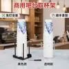 Portavasos de Papel para Hogar, Oficina, Barra Caja para Popotes Portavasos Desechable Divisor de Vasos Almacenamiento Comercial Doméstico