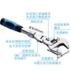 Llave de Carraca Multifuncional, Llave Ajustable Universal, Plegable de Doble Propósito 10 pulgadas Llave de Boca Abierta Giratoria Ajustable