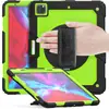 Adequado para Mini6 Alça de Ombro de Cor Contrastante Apple Air5 Suporte Giratório Capa para Tablet iPad 11 polegadas Capa Protetora Anti-queda