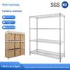 Prateleira resistente de aço carbono grosso por atacado de fábrica com rodas rack de exibição de material industrial móvel rack de ferro de armazenamento de armazém