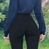 Jeans para Mujer con Glúteos de Durazno, Levanta Caderas Estilo Ins, Sexy Estilo Europeo y Americano Cintura Alta Control de Abdomen Jeans Elásticos, Modelo Nuevo 2025
